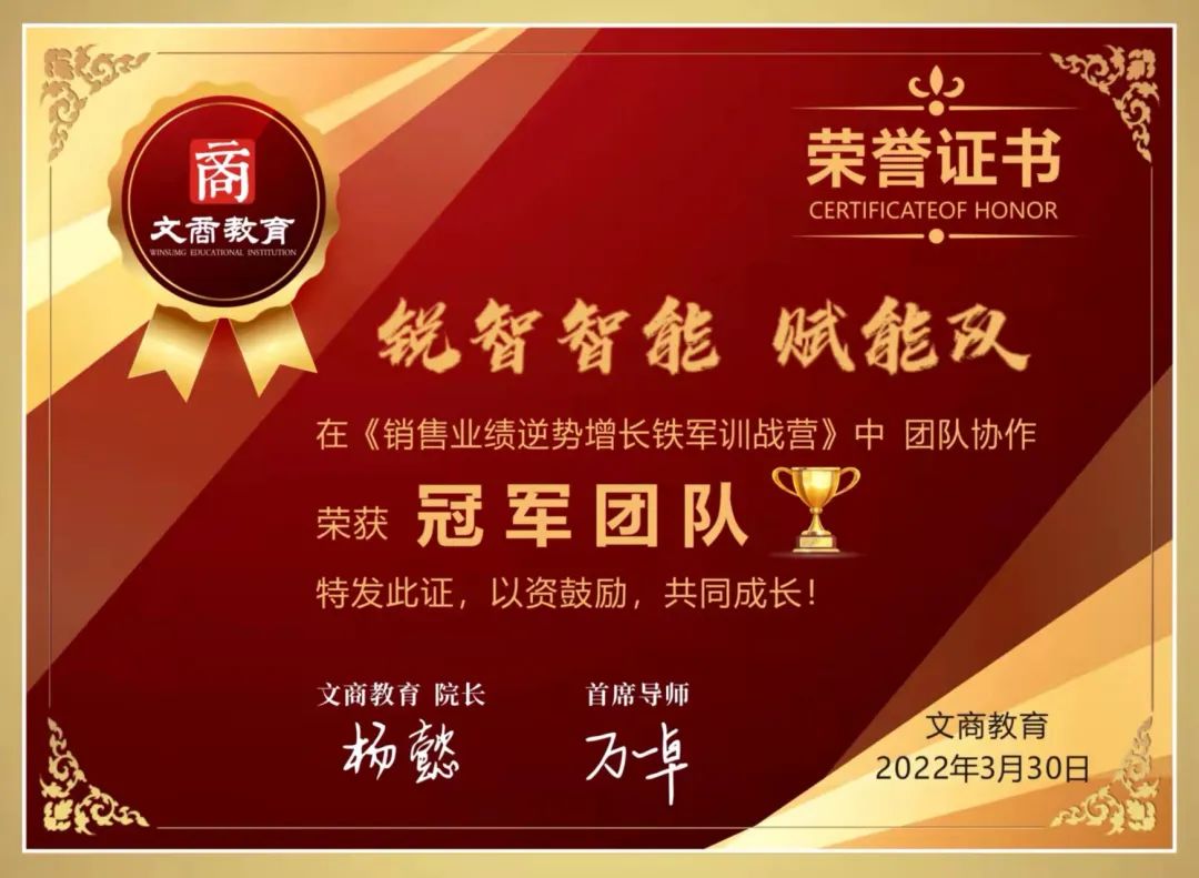 學(xué)習(xí)著、進(jìn)步著——銳智營銷團(tuán)隊(duì)《銷售業(yè)績逆勢增長鐵軍訓(xùn)練營》圓滿結(jié)束！