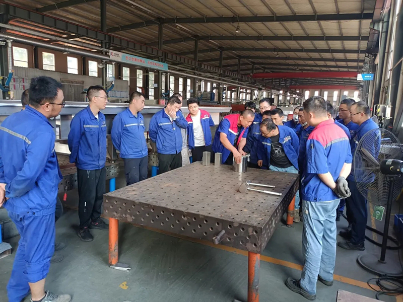 《提升技能，鑄就未來：公司焊工技能培訓(xùn)火熱進(jìn)行》