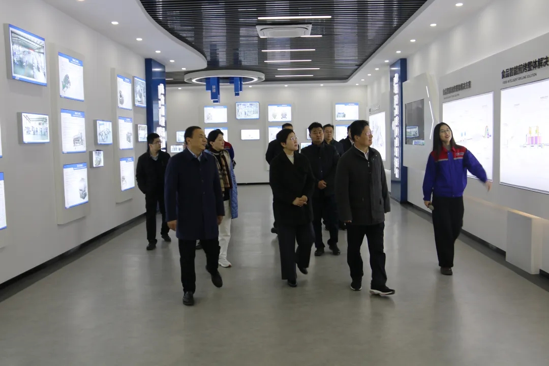 市政協(xié)黨組書記、主席孟慶斌一行赴銳智智能開展調(diào)研指導(dǎo)工作